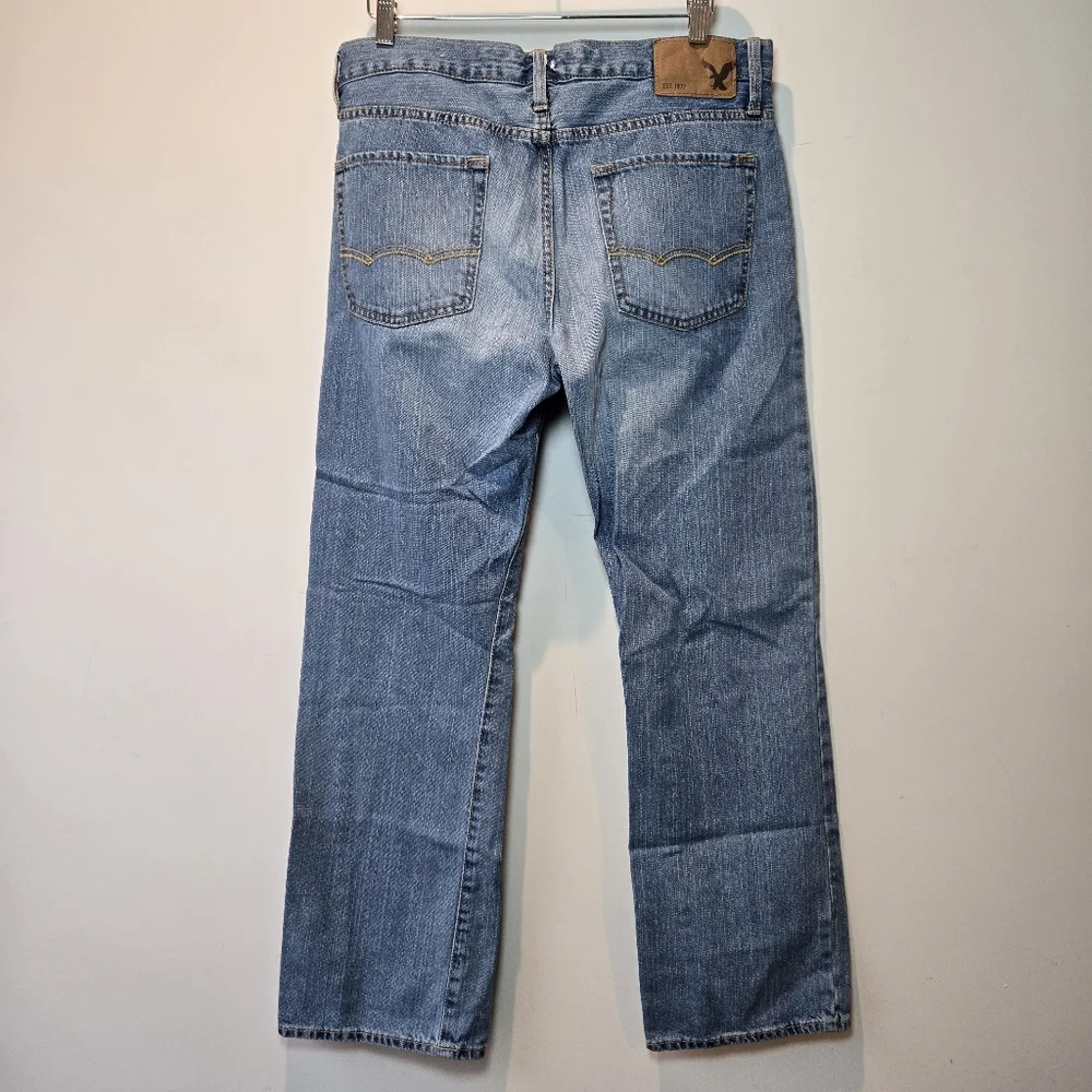 American Eagle Original Boot Jeans Mens 32x32 Bootcut Denim - Picture 2 of 6